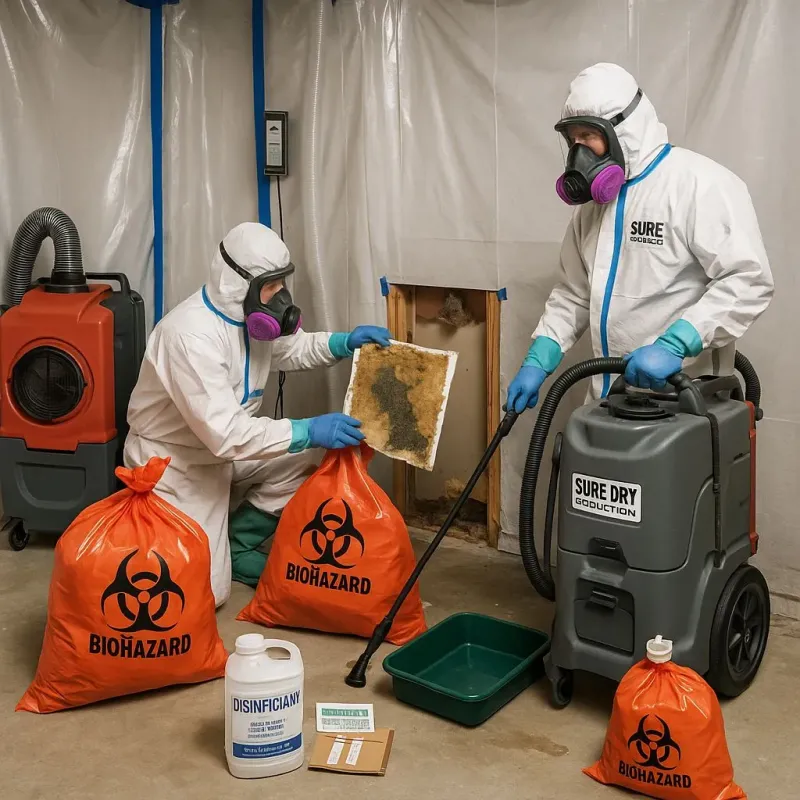 Contaminated Water Handling Protocols process in Brush Fork, WV